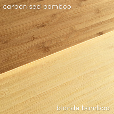 Personalised Floral Stem Bamboo Keyring