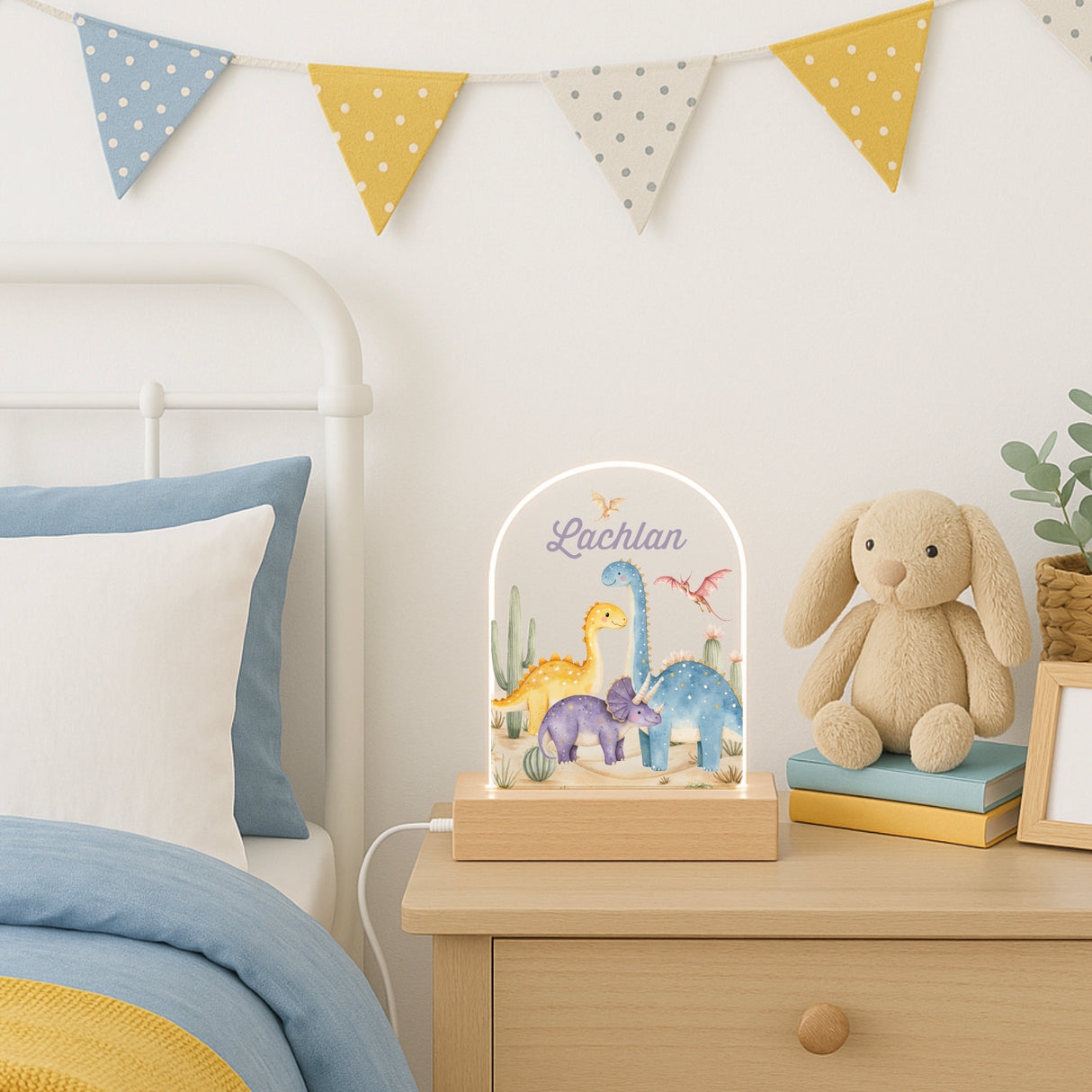 Dinosaurs Personalised Night Light