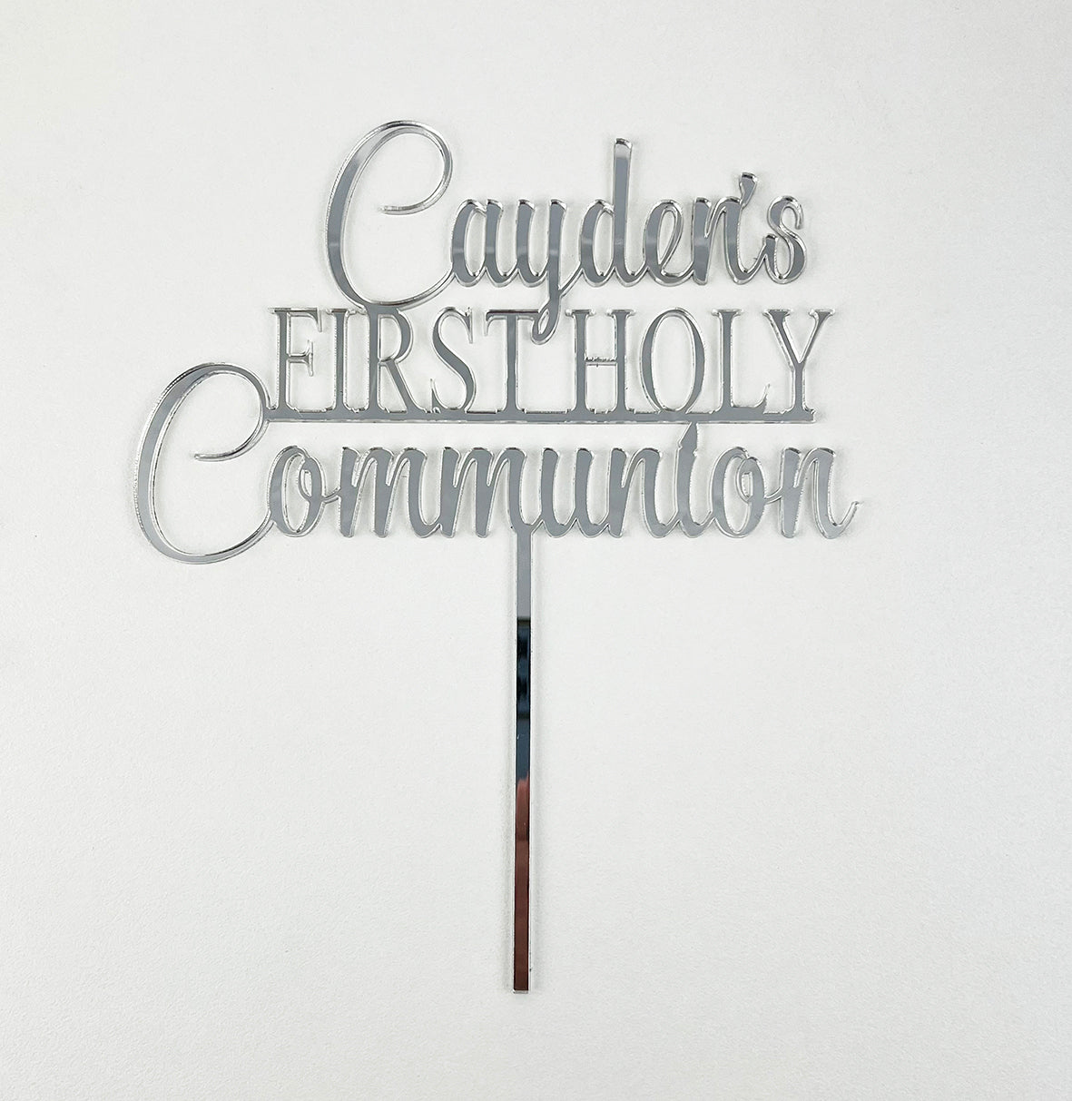 First Holy Communion Cake Topper