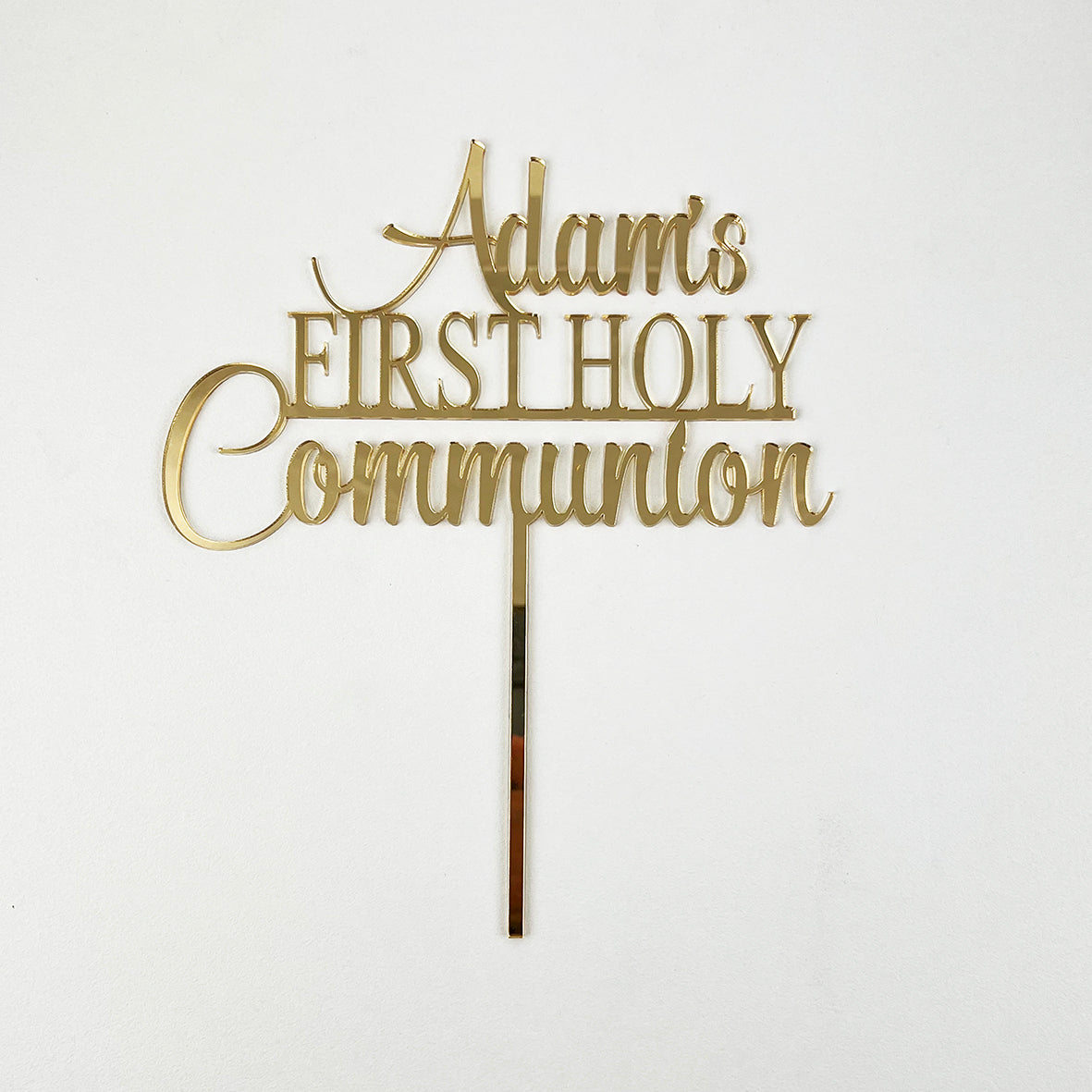 First Holy Communion Cake Topper