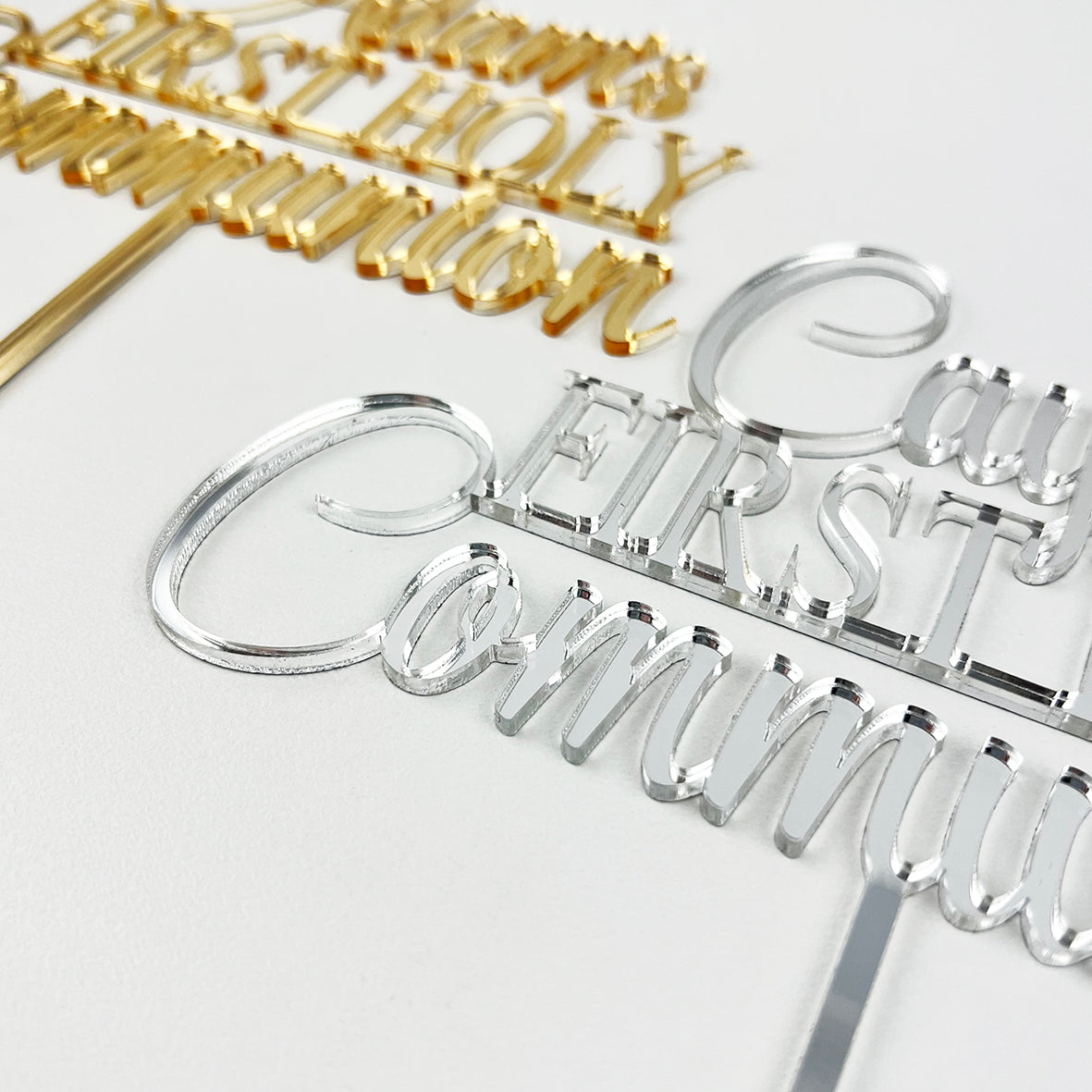 First Holy Communion Cake Topper