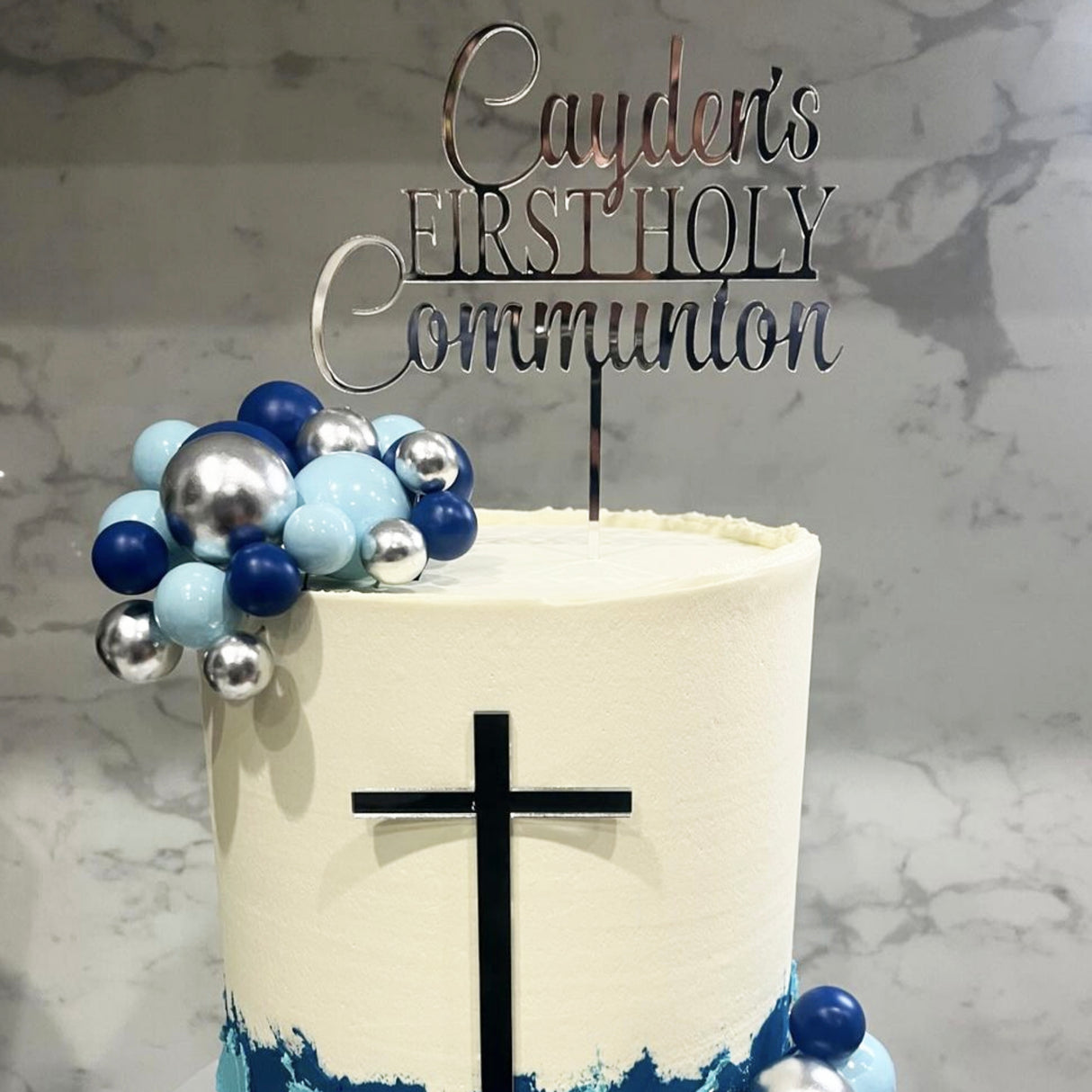 First Holy Communion Cake Topper