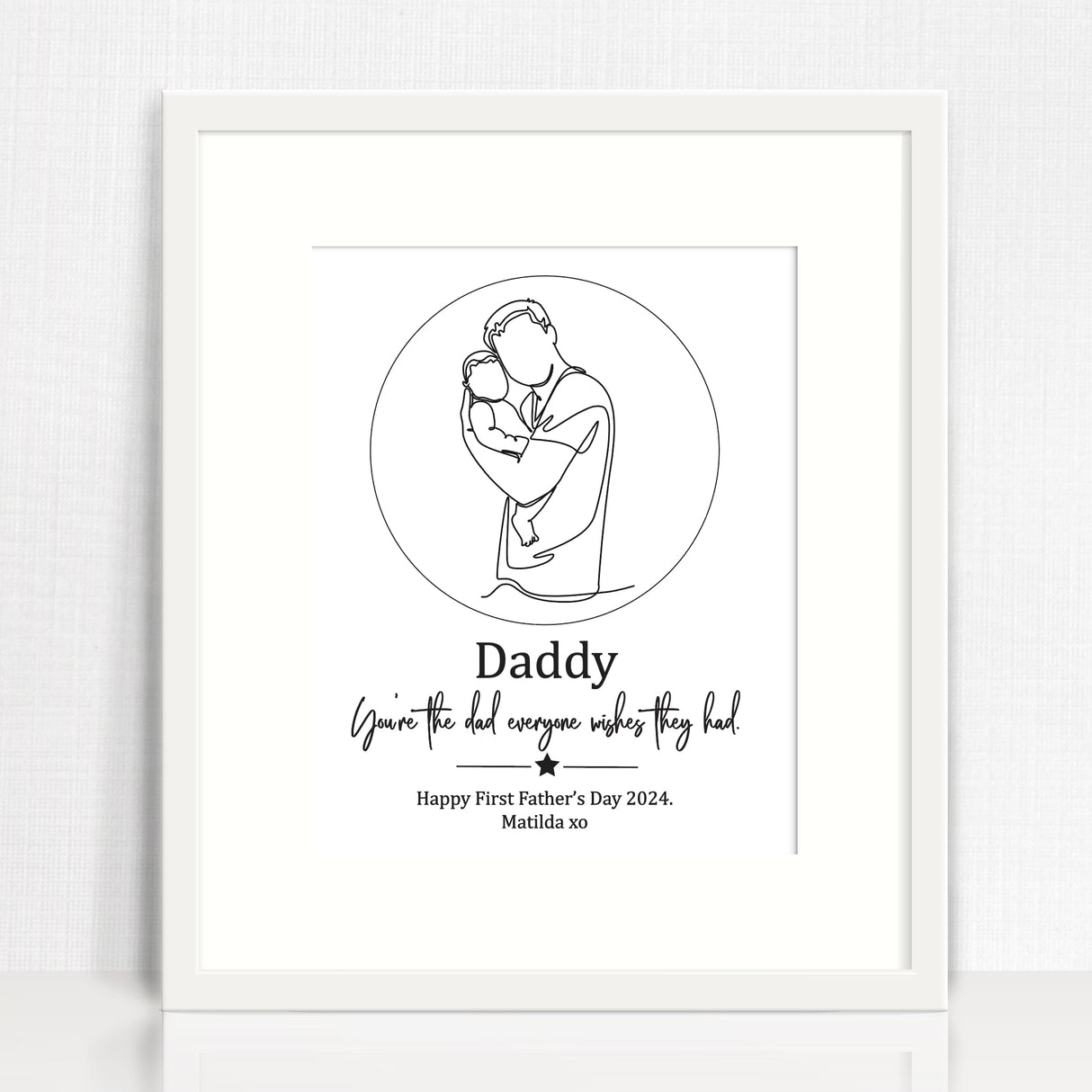 Line Illustration Personalised Prints (12 designs)