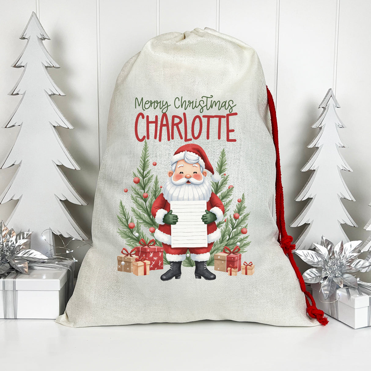 Making A List Santa Sack (Updated Design)