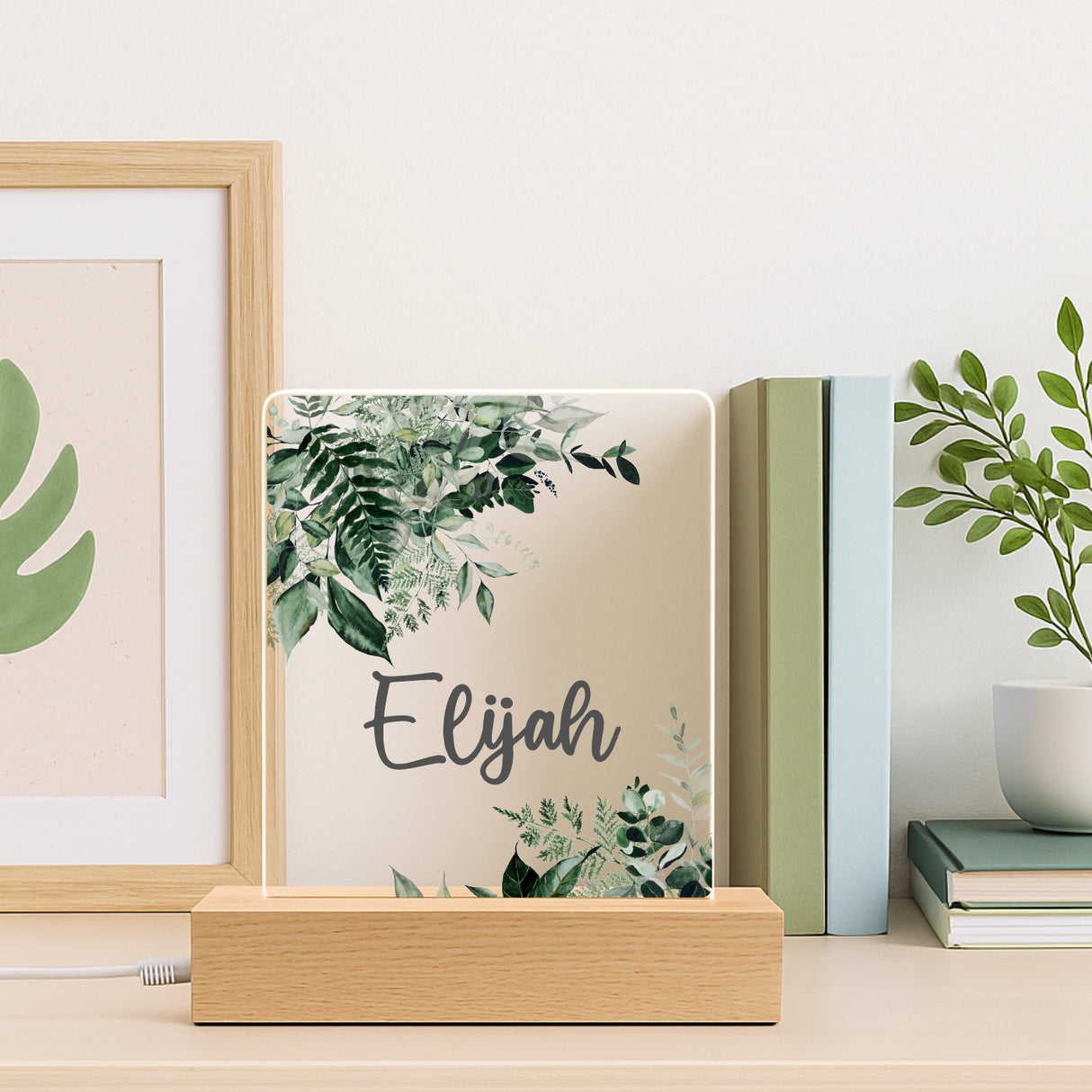 Rainforest Personalised Night Light