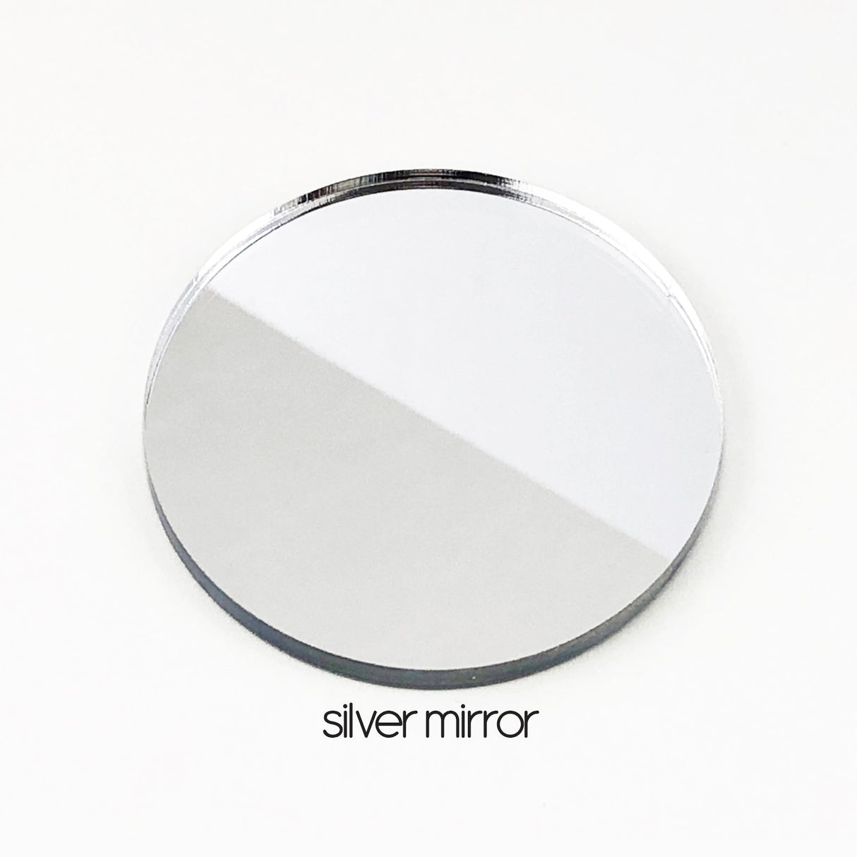 Mirror (Silver) Rainforest Spray 3D Personalised Birth Print