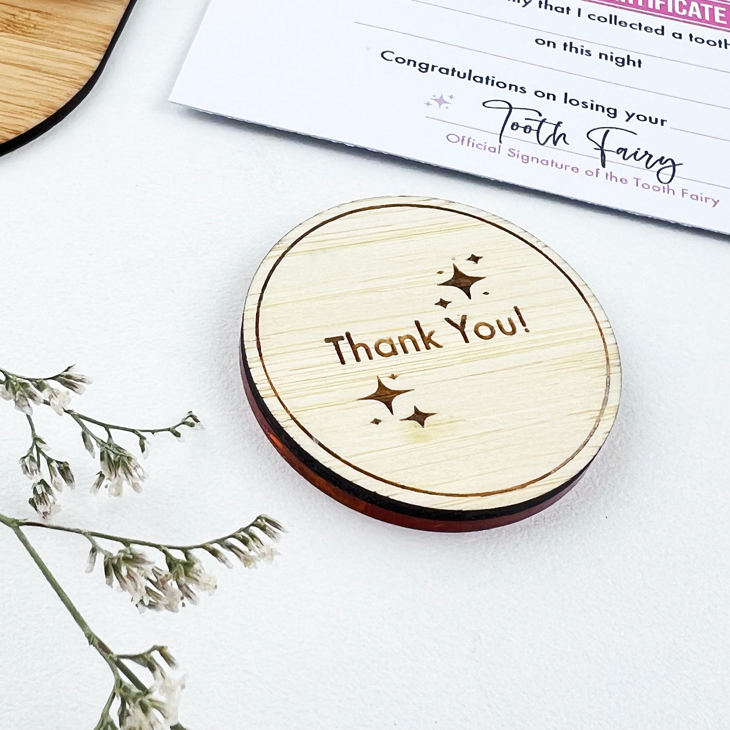 Tooth Fairy Certificates (6 colour options)