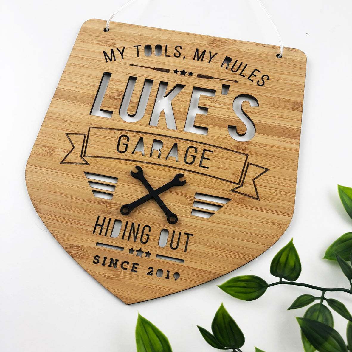 Garage 3D Personalised Wall Hanging