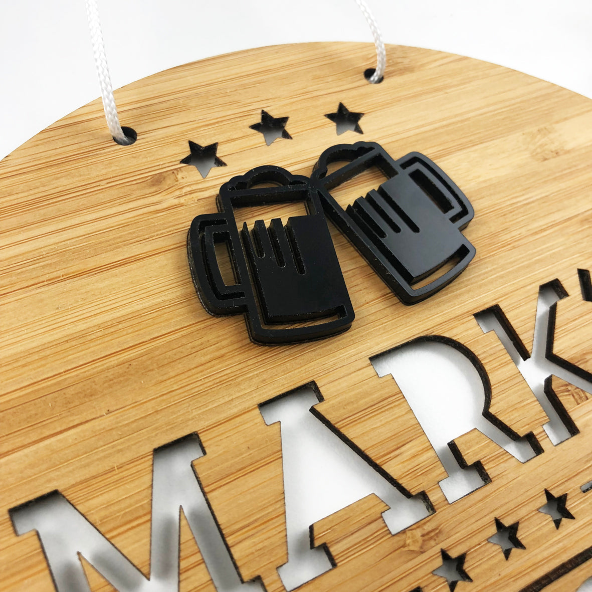 Man Cave 3D Personalised Wall Hanging