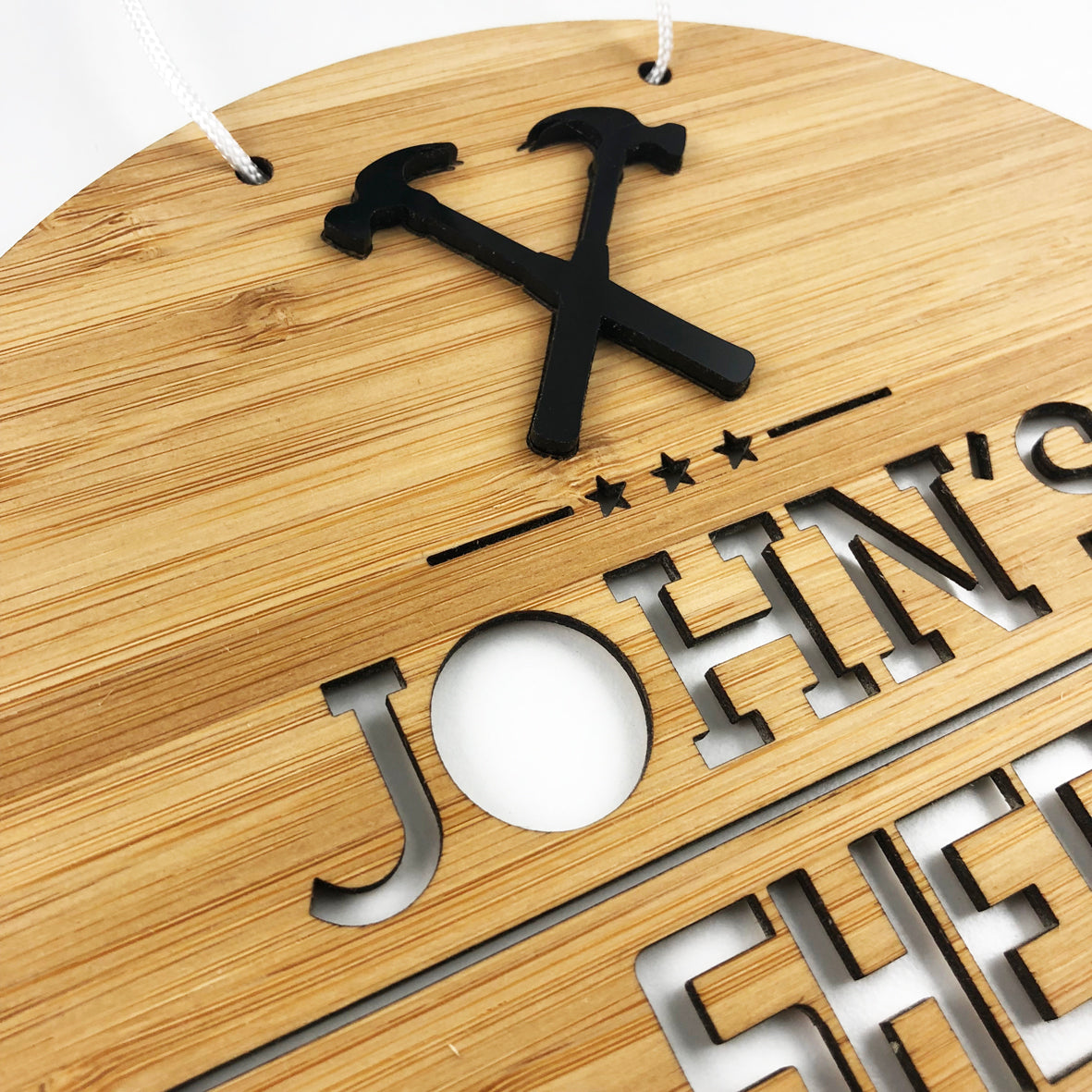 Shed 3D Personalised Wall Hanging