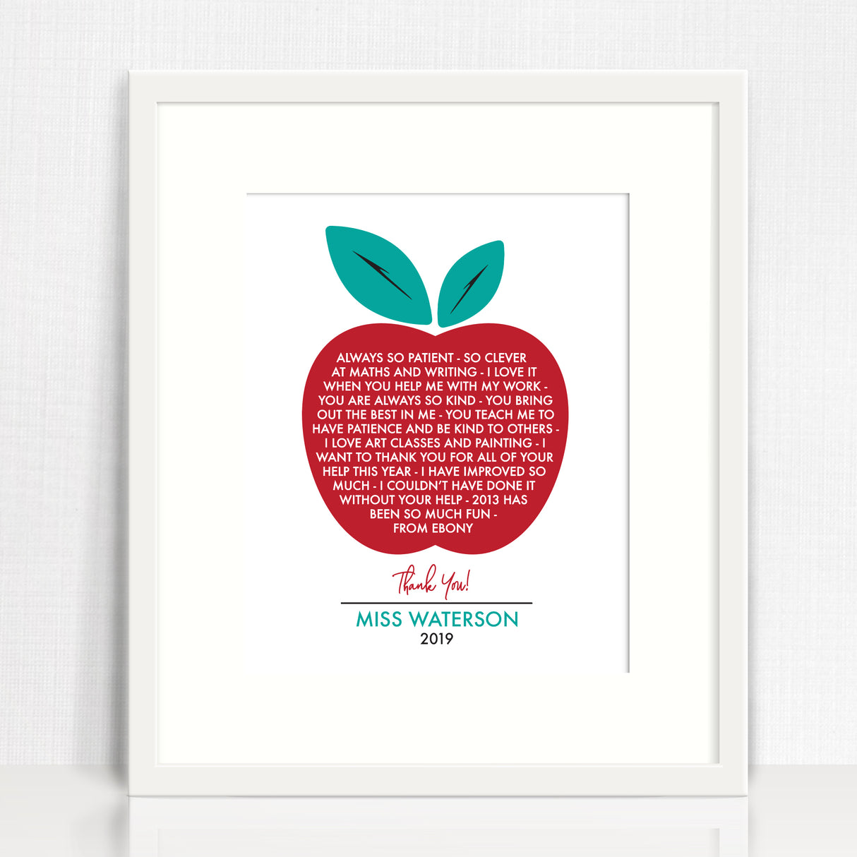 An Apple A Day Print