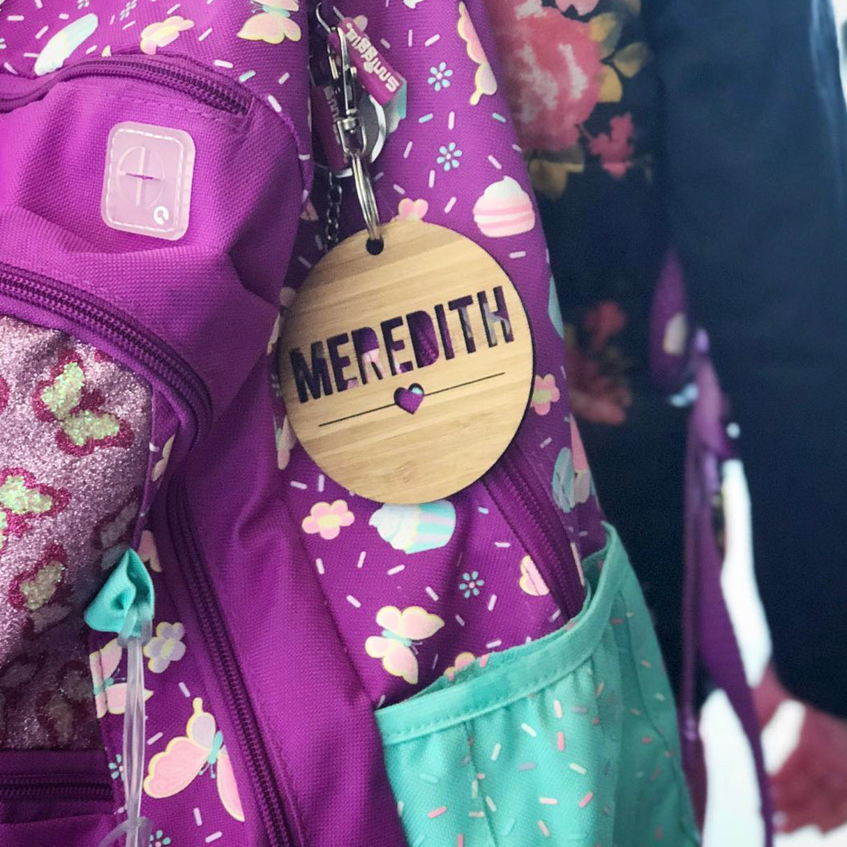 Round Personalised Bag Tag