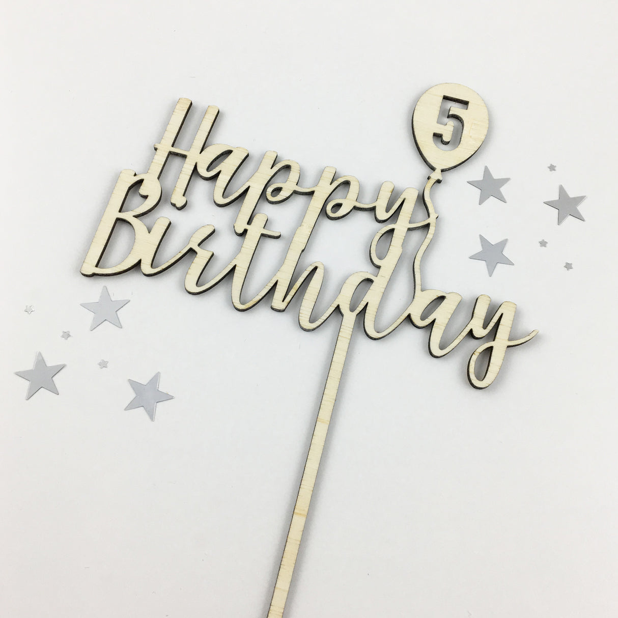 Happy Birthday Cake Topper