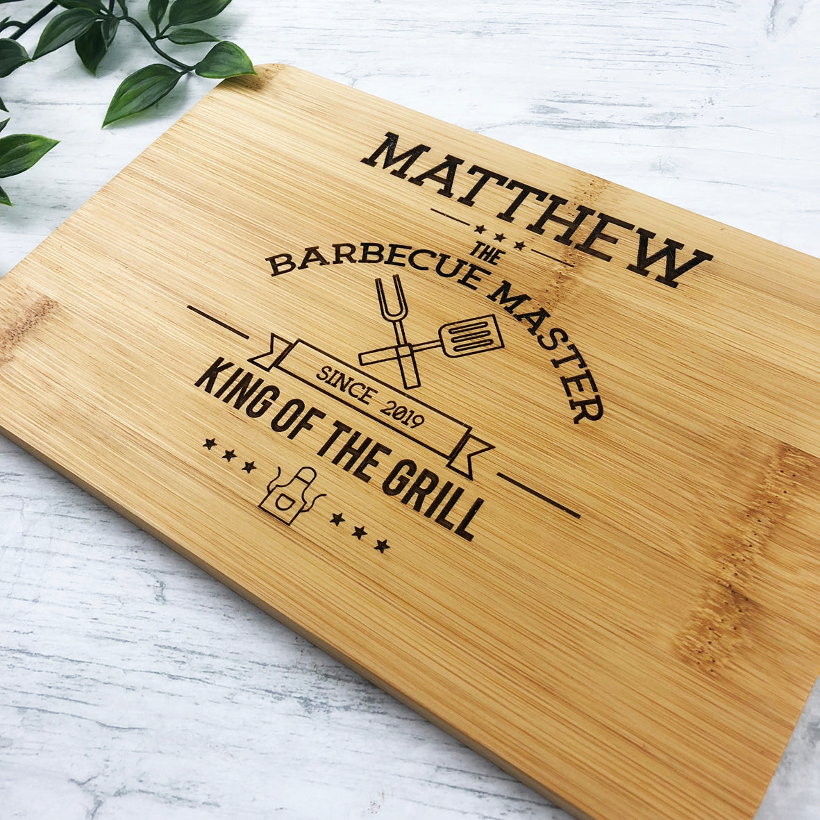 Barbecue Master Serving Board