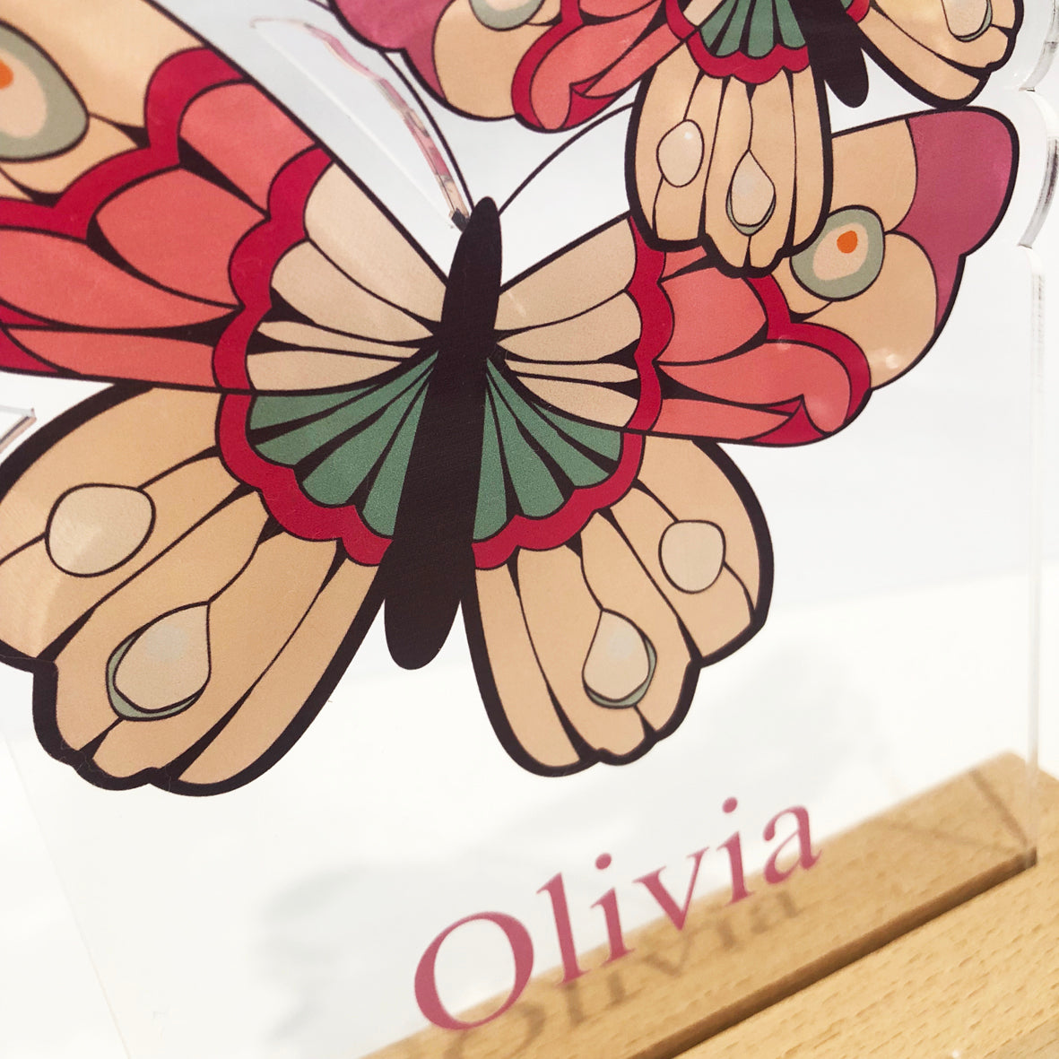 Butterflies Personalised Night Light