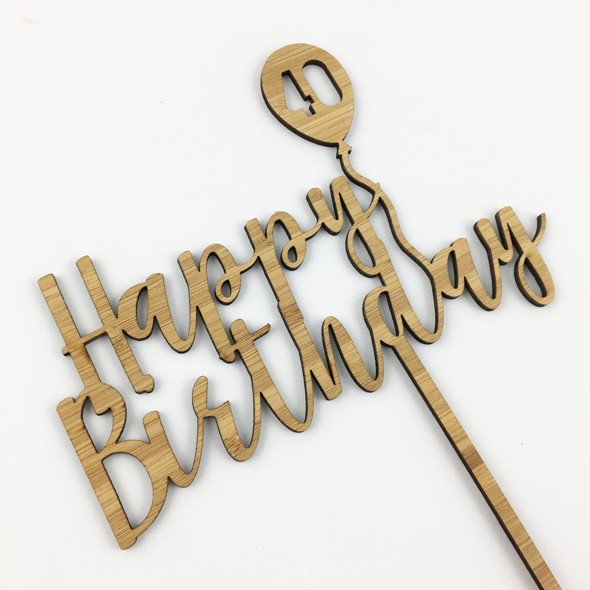 Happy Birthday Cake Topper