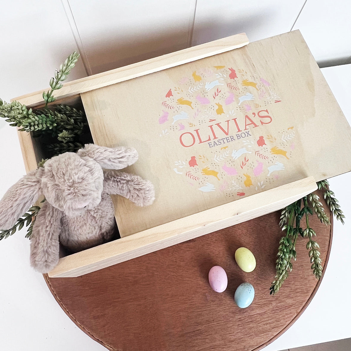 Personalised Easter Icons Keepsake Box