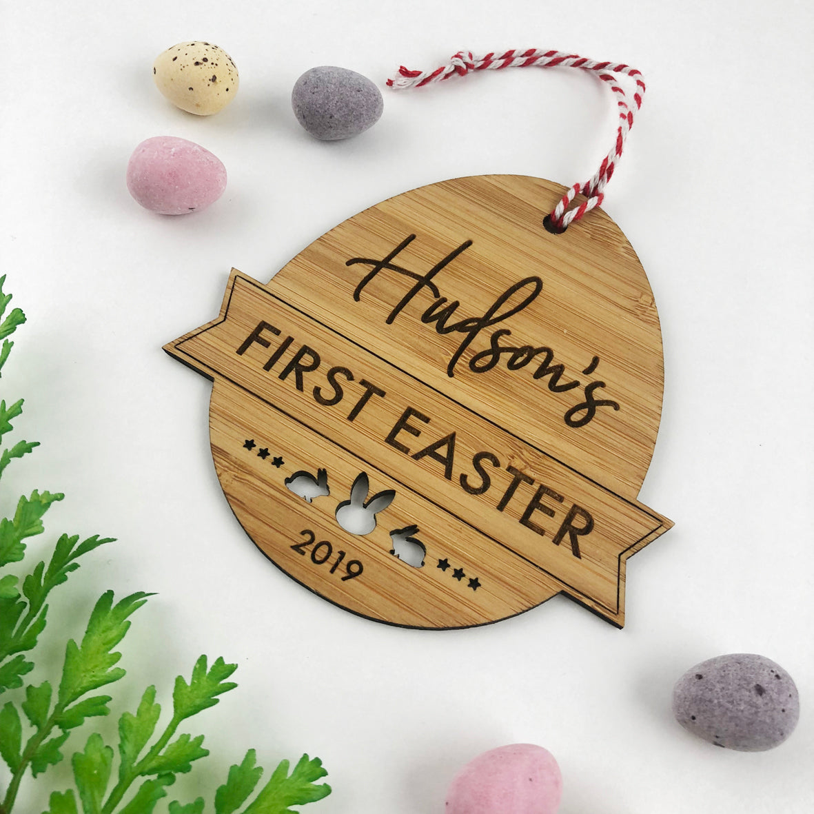 First Easter Bamboo Decoration