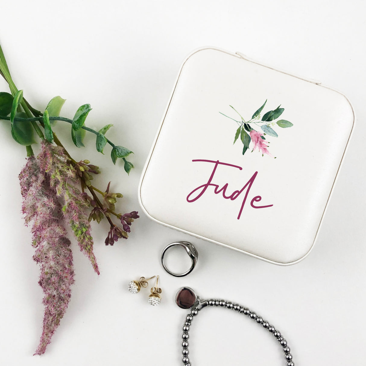 Floral Flourish Jewellery Case - (Limited Quantity)