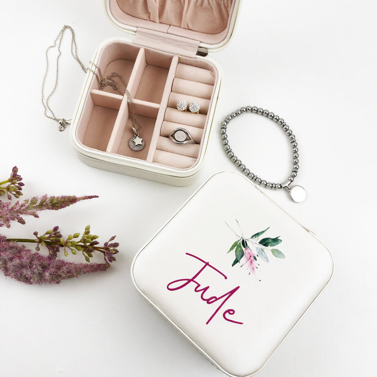 Floral Flourish Jewellery Case - (Limited Quantity)