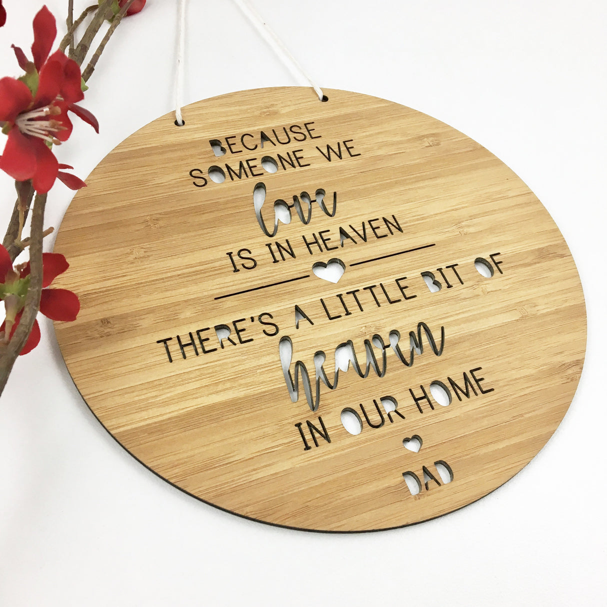 Heaven In Our Home Wall Hanging