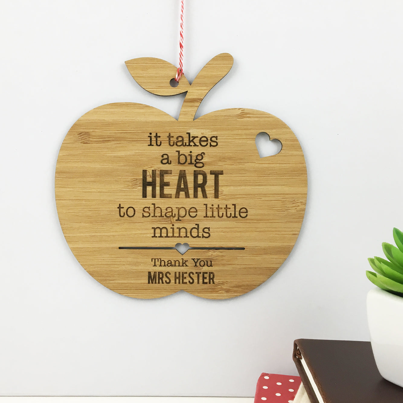 It Takes A Big Heart Wall Hanging