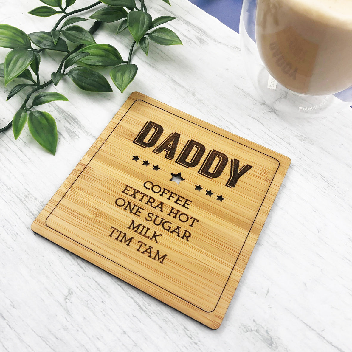 List Of Ingredients Drink Coaster