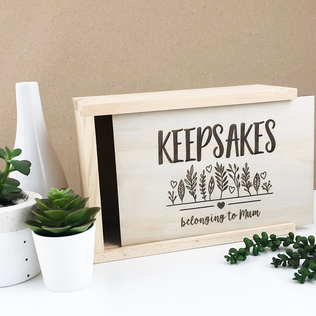 Personalised Mum's Keepsake Box