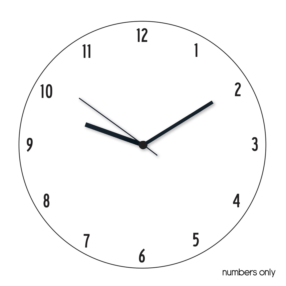 Wildflowers Girls Name Clock (acrylic or wood)