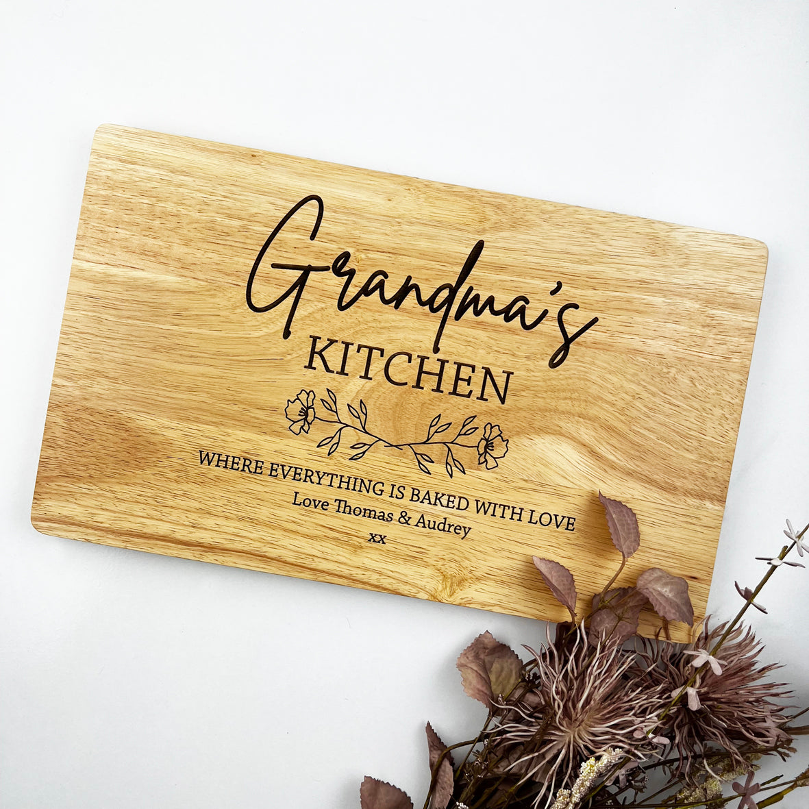 Personalised Kitchen Serving Board