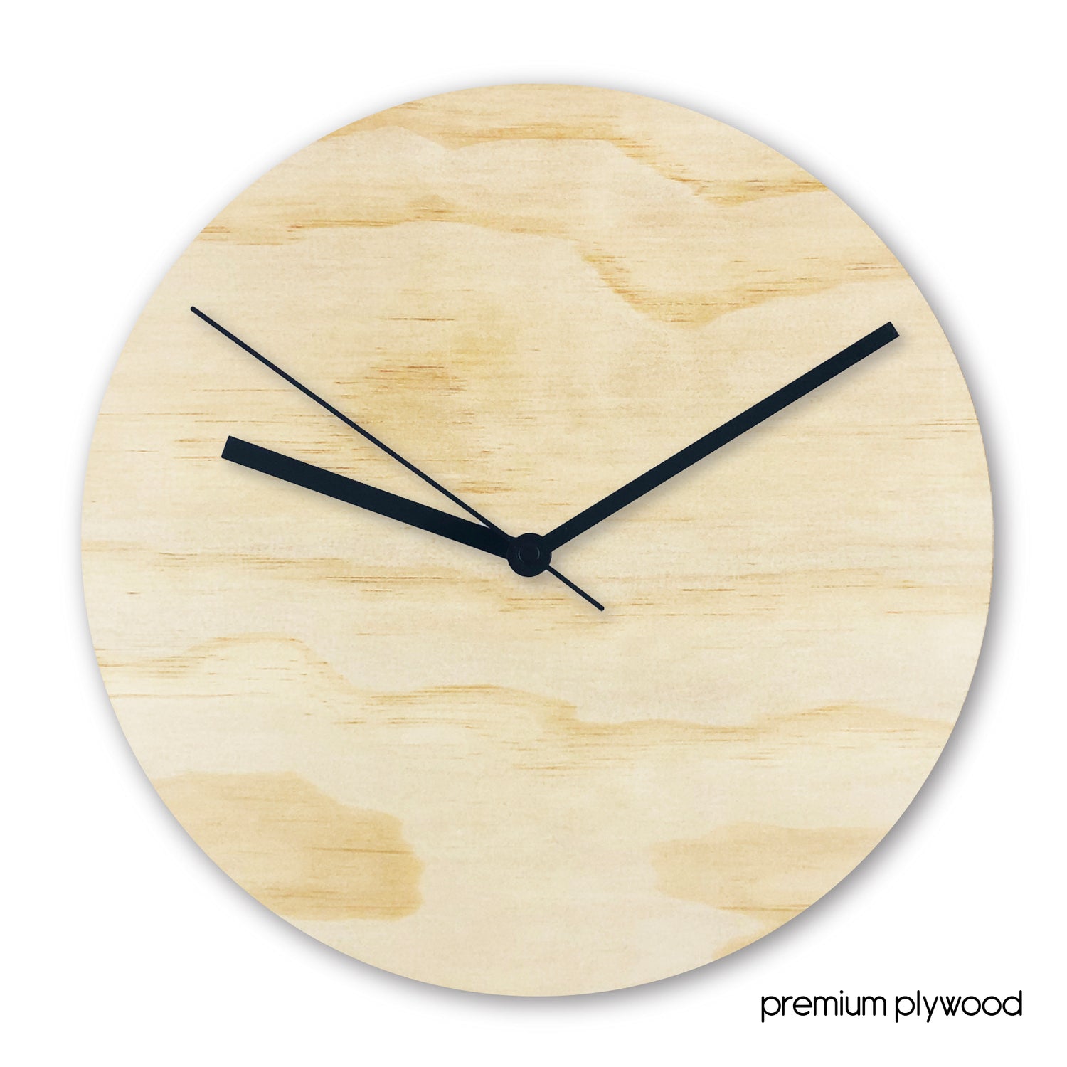 Wildflowers Girls Name Clock (acrylic or wood)