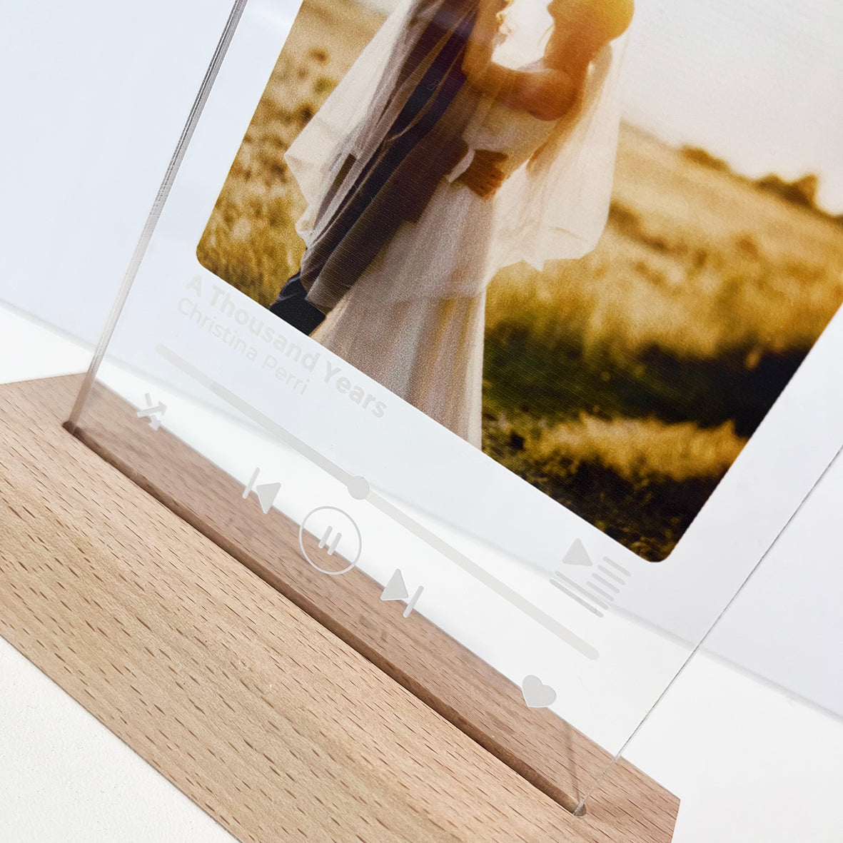 Song Photo Personalised Night Light