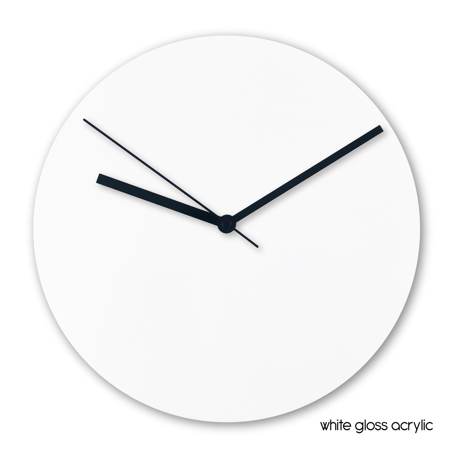 Wildflowers Girls Name Clock (acrylic or wood)