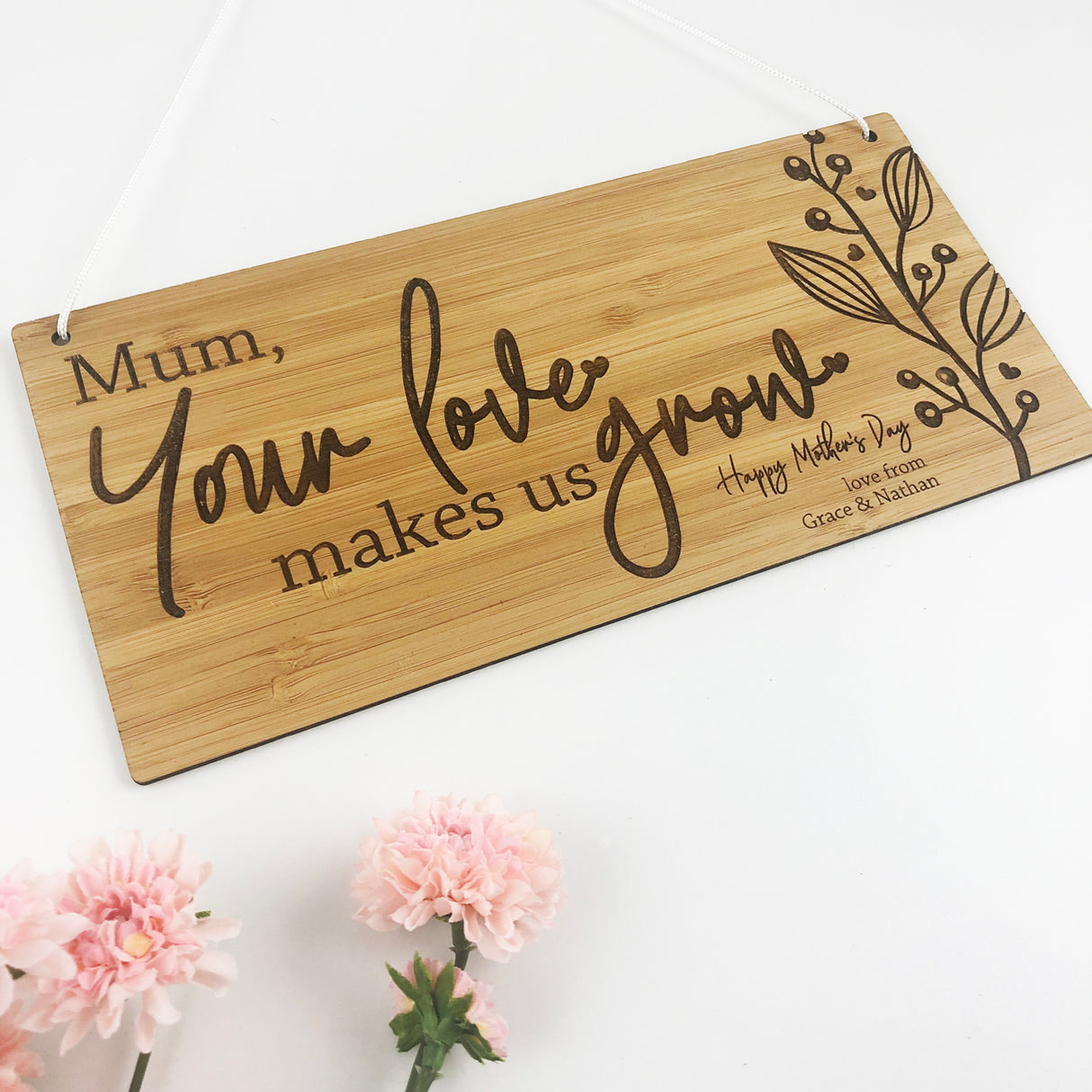 Your Love Makes Us Grow Wall Hanging