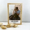 Personalised 3D Rectangle Wooden Photo Block