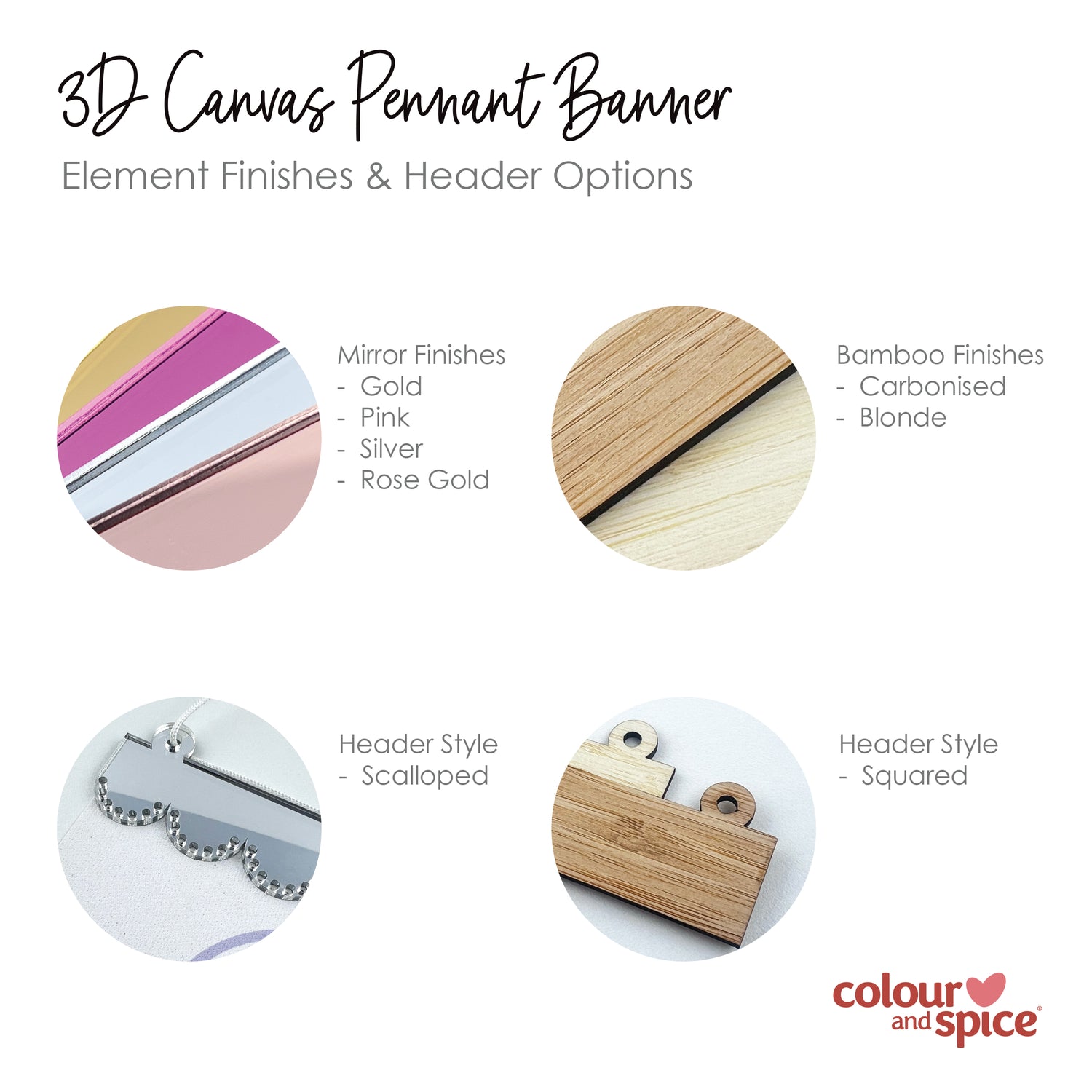 3D Monogram Birth Details Pennant Banner - Lilac