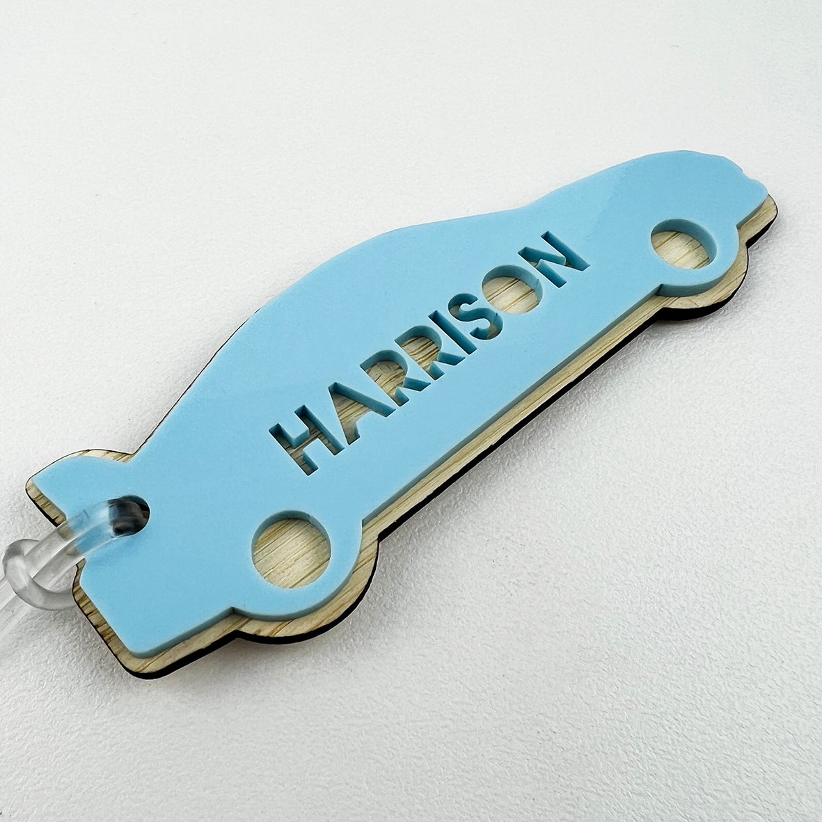 3D Personalised Shape Bag Tag