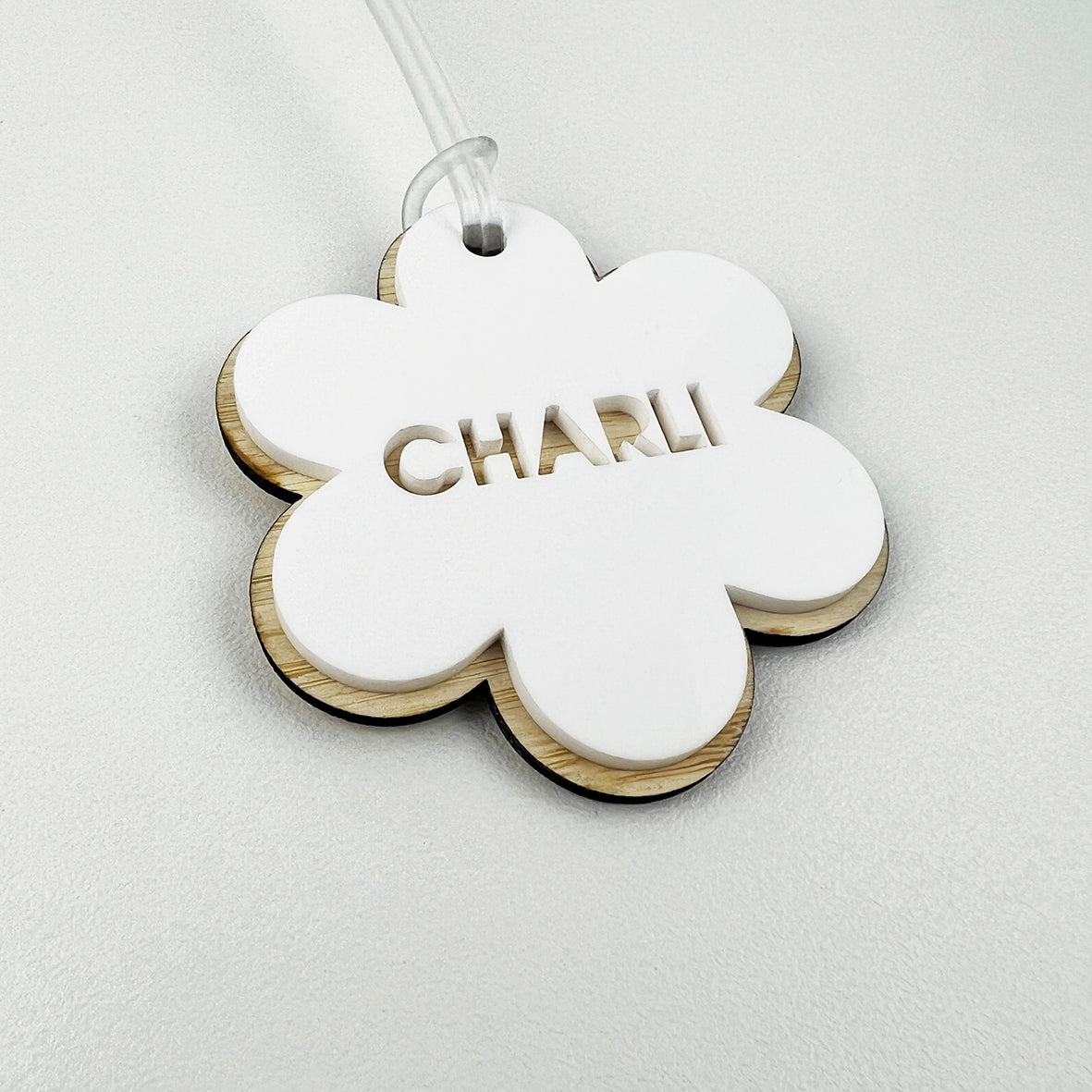3D Personalised Shape Bag Tag
