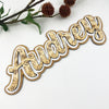 Triple Layer Personalised Engraved Name Plaque