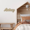 Triple Layer Bamboo Etched Name Plaques (various designs - 2 sizes)