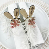 Personalised Bunny Ears Bamboo Napkin Holders