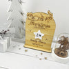 Christmas Countdown & Bamboo Stand