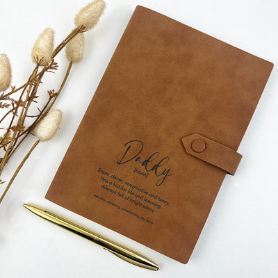 Personalised Notebooks With Clasp (4 designs)