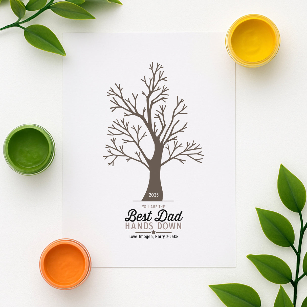 Father's Day Best Dad DIY Downloadable File