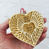 Forever In Our Hearts Mirror Ornament (3 colour options)