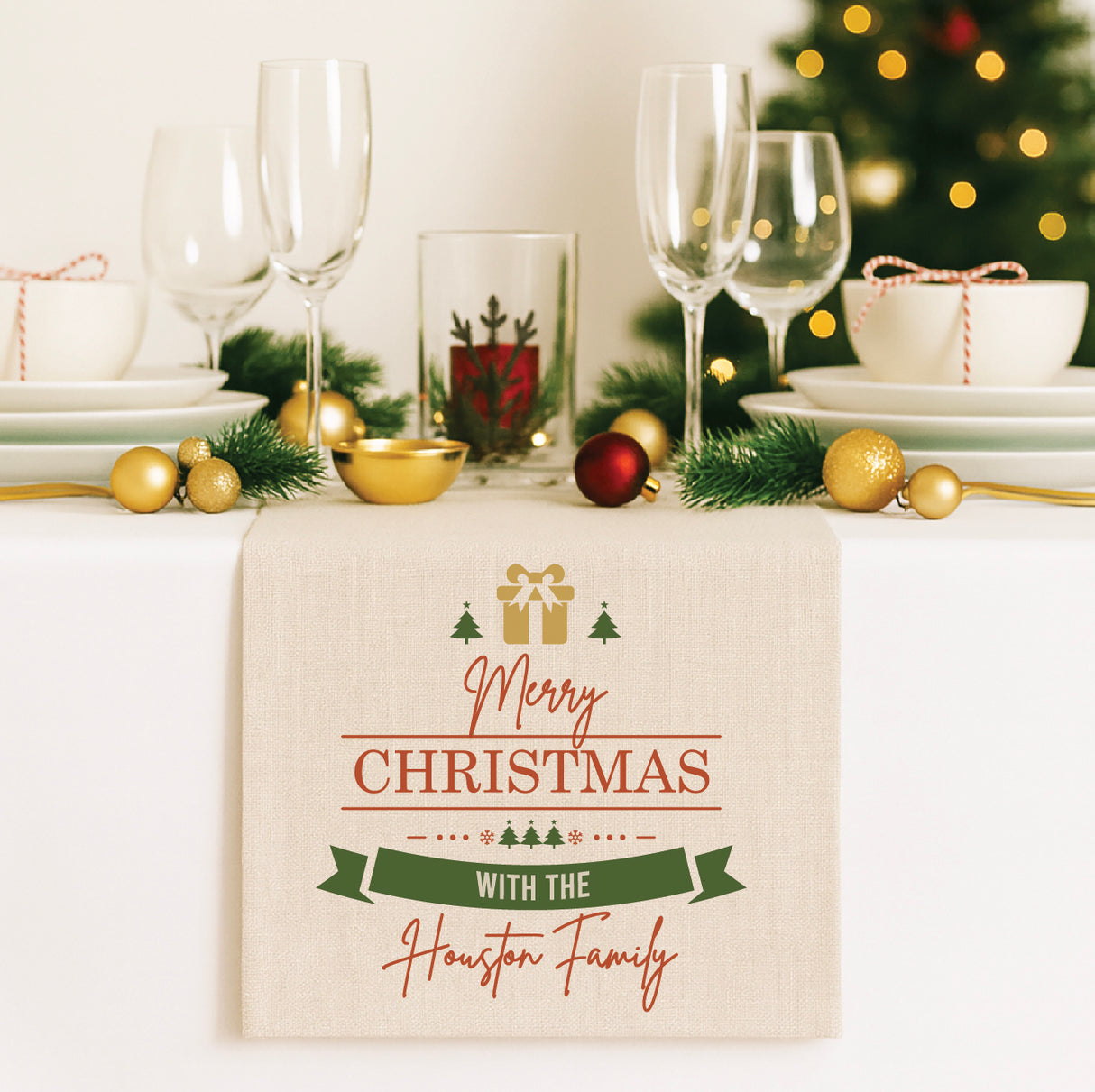Gift Box Table Runner (2 sizes)