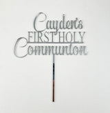 First Holy Communion Cake Topper