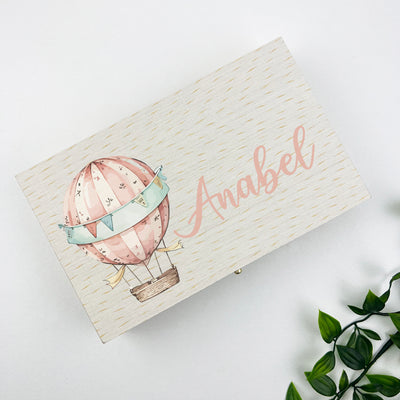 Hot Air Balloon Personalised Watercolour Paint Set - (Limited Quantity)