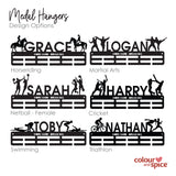 Personalised Medal Hanger (3 finishes, various designs)