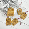 Personalised Foliage Mindful Gifting Tags - Set of 5 Tags